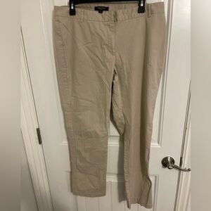 Brooks Brothers Milano Fit Chino Trousers tan khaki single pocket in‎ the back